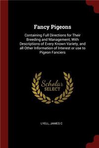 Fancy Pigeons