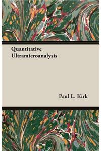 Quantitative Ultramicroanalysis