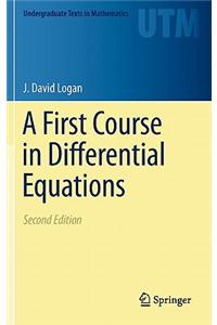 First Course in Differential Equations