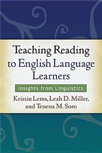 Teaching Reading to English Language Learners