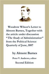 Woodrow Wilson's Letter to Almont Barnes