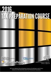 2016 Tax Preparation Course