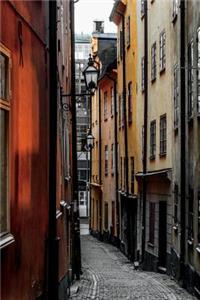 Narrow Alley in Stockholm Sweden Journal