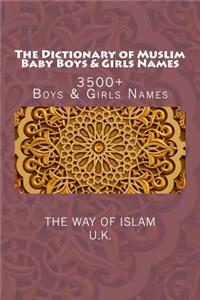 The Dictionary of Muslim Baby Boys & Girls Names: 3500+ Boys & Girls Names