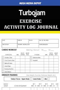 Turbojam Exercise Activity Log Journal