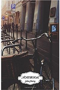 Bicycle Parked: Small Pocket Notebook