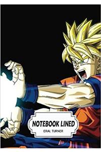 Notebook Lined : Goku: Notebook Journal Diary, 110 Lined pages, 7 x 10