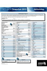 ICD-10-CM 2015 Snapshot Card - Ophthalmology