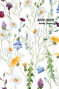 2021-2025 Monthly Planner Hardcover