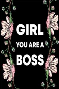 Girl You Are A Boss Journal