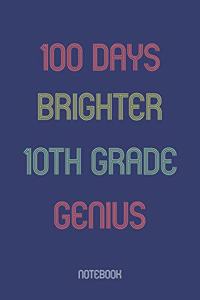 100 Days Brighter 10th Grade Genuis