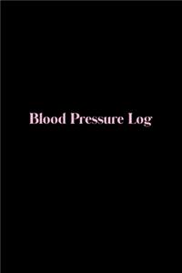 Blood Pressure Log