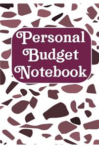 Personal budget Notebook