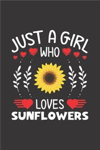 Just A Girl Who Loves Sunflowers