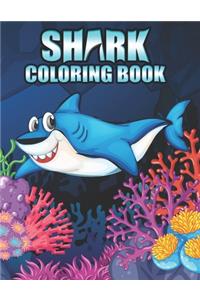 Shark Coloring Book