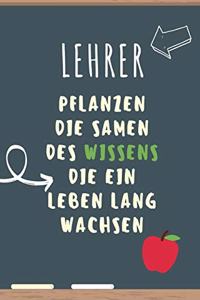 Lehrer Pflanzen Die Samen Des Wissens Die Ein Leben Lang Wachsen