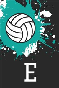 E Volleyball Notebook