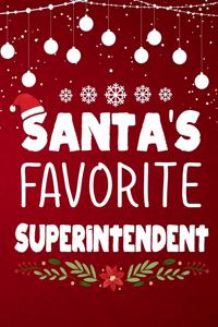 Santa's Favorite Superintendent