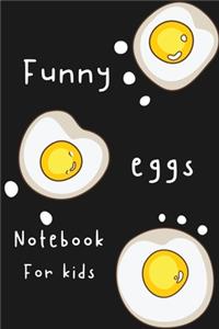 Funny egg notebook for kids