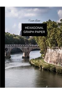hexagonal graph paper tevere river