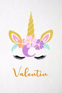Valentin A5 Lined Notebook 110 Pages