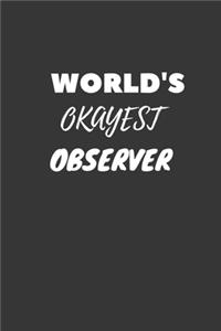 Observer Notebook