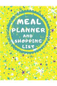 Meal Planner And Shopping List