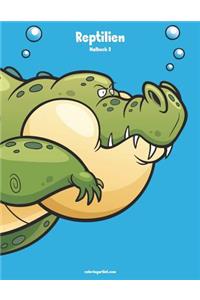 Reptilien-Malbuch 2