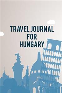 Travel Journal For Hungary