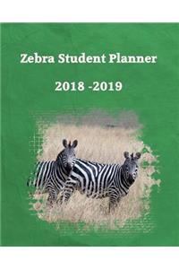 Zebra Student Planner: Time Management Planner