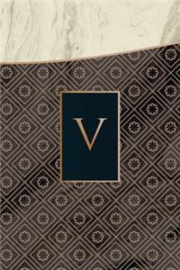 Monogram V Notebook