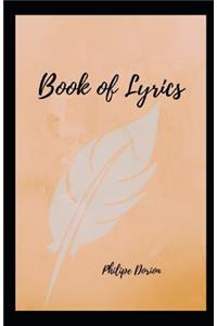 Book of Lyrics
