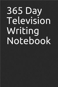 365 Day Television Writing Notebook