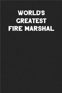 World's Greatest Fire Marshal