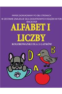 Kolorowanka dla 2-latków (Alfabet i liczby)