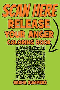 QR-Code Release Your Anger - Coloring Book - The New Era of Coloring Book