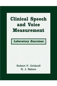 Clinical Speech and Voice Measurements