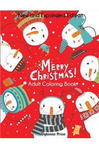 Merry Christmas Adult Coloring Book