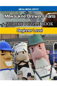 Milwaukee Brewers Fans Sudoku Puzzle Book