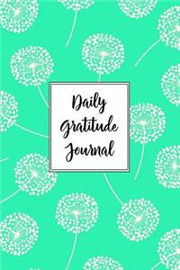 Gratitude Journal Dandelions Pattern 5