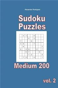 Sudoku Puzzles - Medium 200 vol. 2