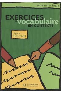 Exercices de vocabulaire en contexte