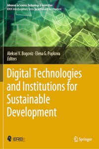 Digital Technologies and Institutions for Sustainable Development