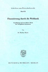 Finanzierung Durch Die Weltbank