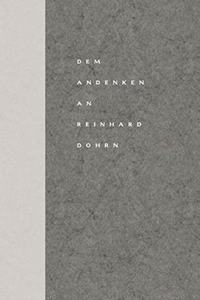 Dem Andenken an Reinhard Dohrn