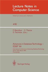 Advances in Database Technology - Edbt '90