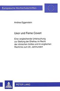 Uxor und Feme Covert