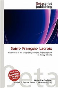 Saint- Fran OIS- LaCroix