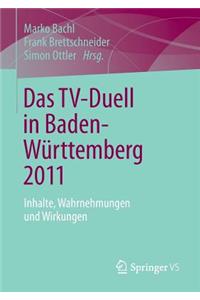 Das Tv-Duell in Baden-Württemberg 2011