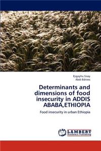 Determinants and dimensions of food insecurity in ADDIS ABABA, ETHIOPIA